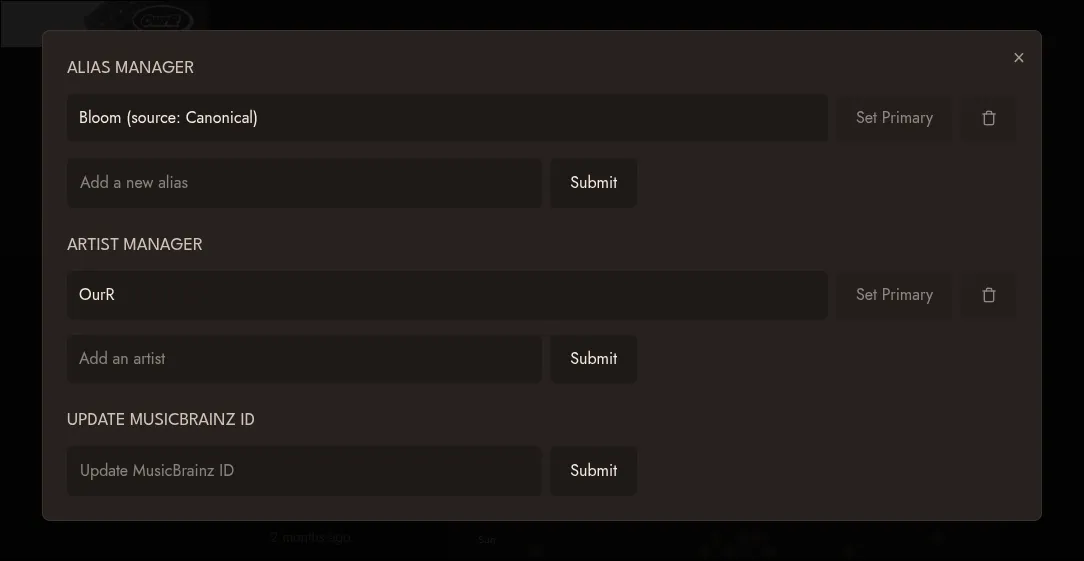 a menu showing editing options